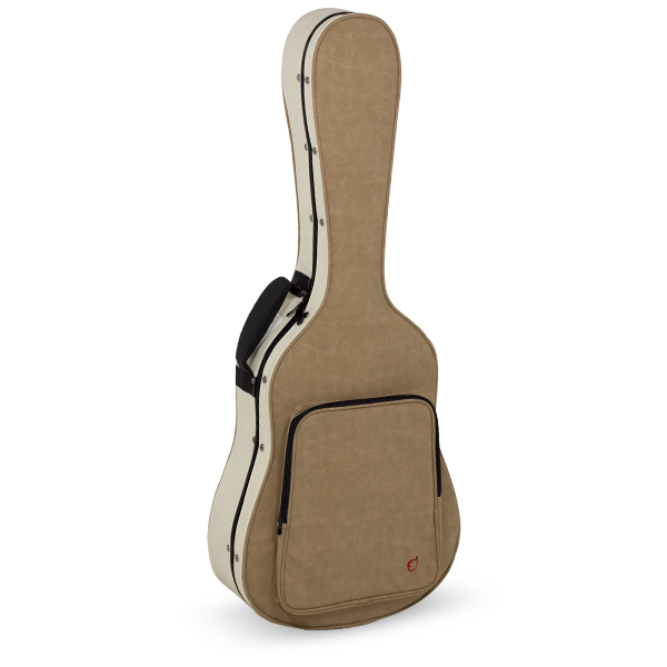 [8428] Acoustic Guitar Styrofoam Case Leatherette Ref. Rb751 Logo