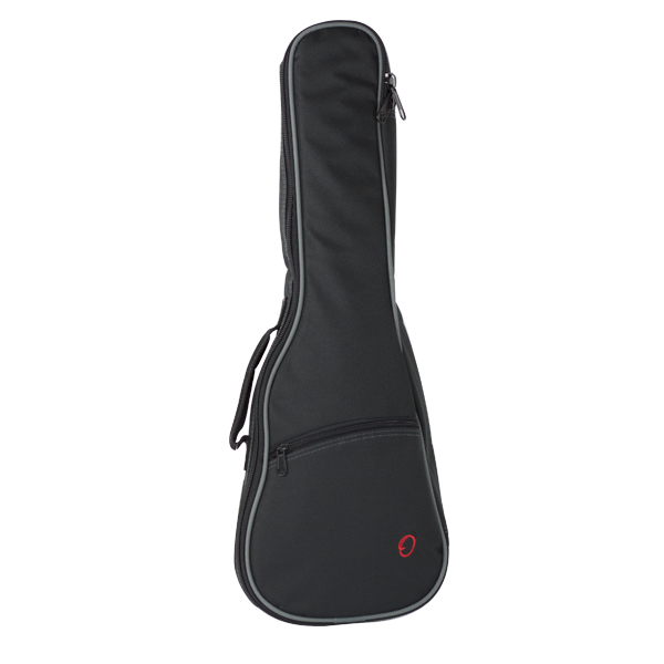 Funda Ukelele Concierto 33 Mochila sin Logo Ortola Negro y Gris