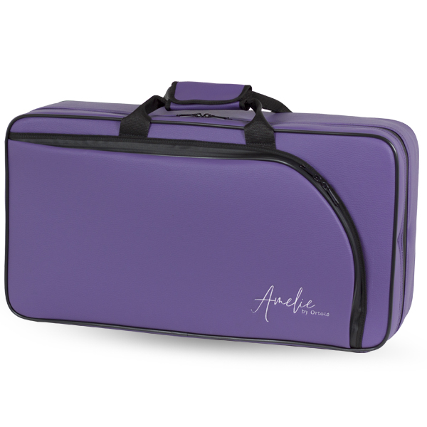 Estuche Saxo Alto Amelie 112Brg Mochila Ortola Morado