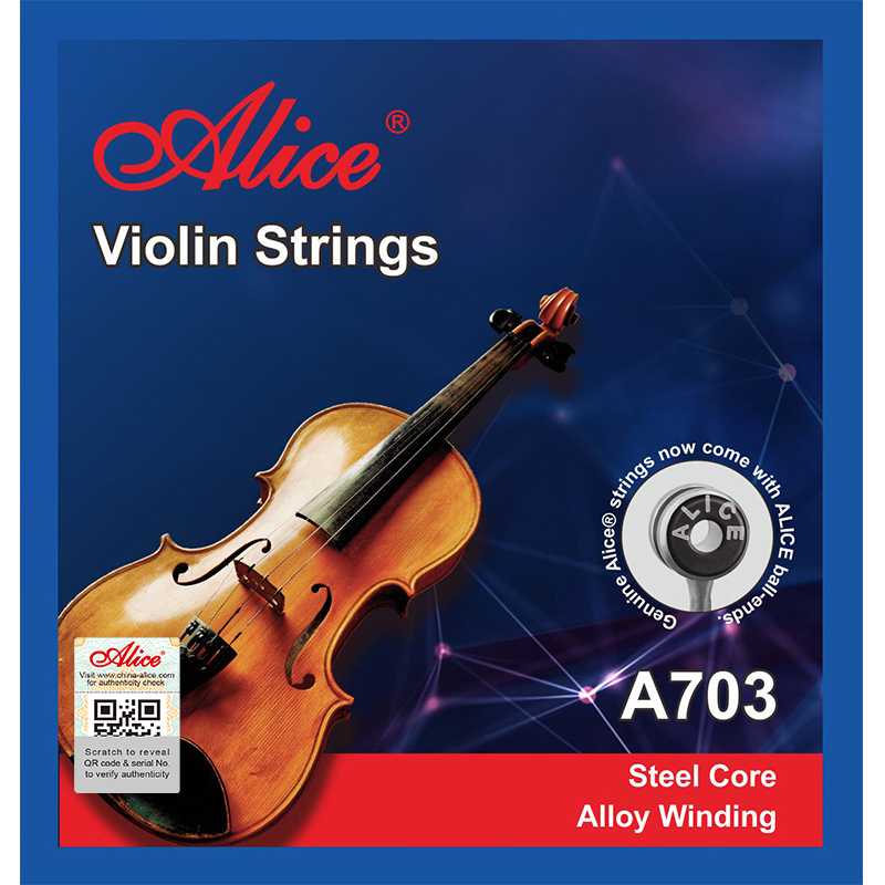 Juego Cuerdas Violin A703A Alice