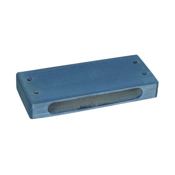 Wood Block Special 1 Hole Colour Blue Ref. 03063