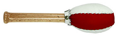 Mallet tamborrada medium red/white ref.02700