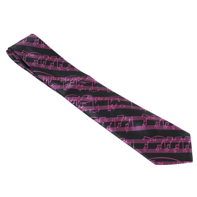 Corbata Notas Musicales Dl-8426