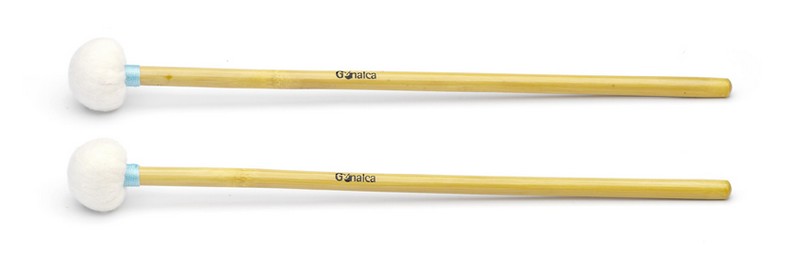 [6095-099] Timpani Mallets Blue Medium/Hard Ref. 6031 Bamboo