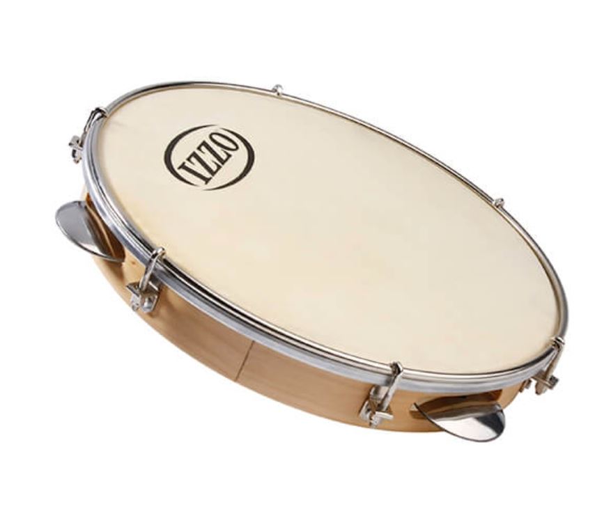 Pandeiro 10&quot; wood skin head iz4430