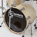 Bass drum abd top wood 20x16&quot; ref.cl070