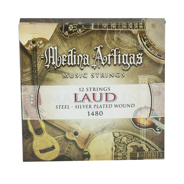 Juego Cuerdas Laud Acero 1480 Medina Artigas