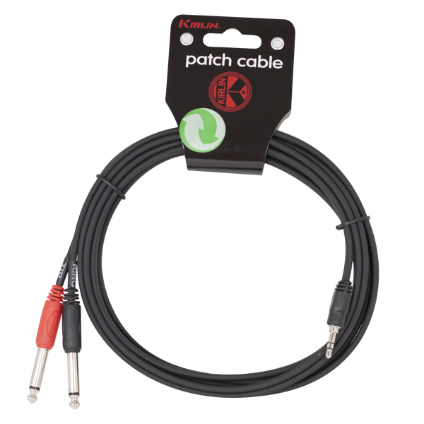 Cable Audio Ye-362-3M Mini Jack M - 2 Jack M