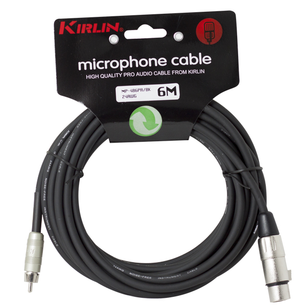 Cable Micro Mp-486Pr-6M Xlr F - Rca