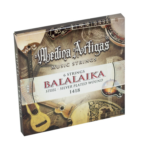 Juego Cuerdas Balalaika 1418 Medina Artigas