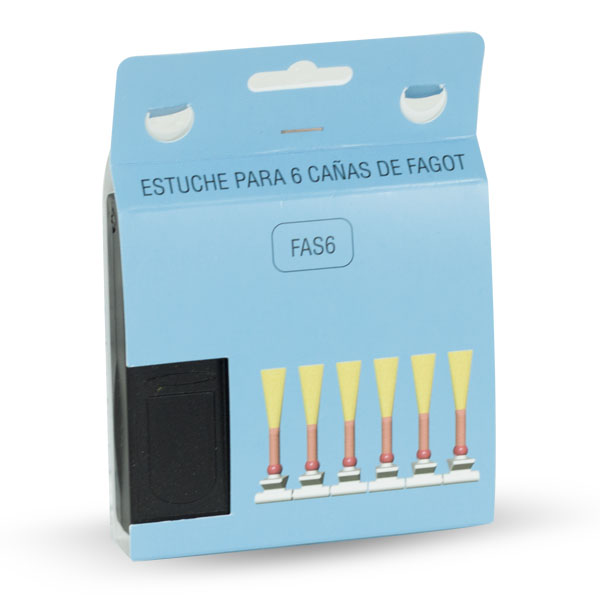 Estuche 6 Cañas Fagot Fas6