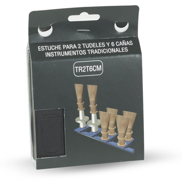 Estuche 6 Cañas+2 Tudeles Dulzaina Tr2T6Cm