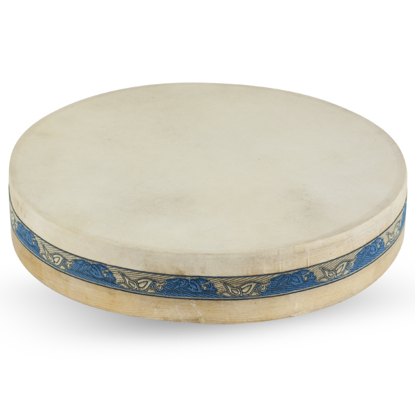 Ocean Drum 16&quot;x8cms Piel Ref. Vh01590