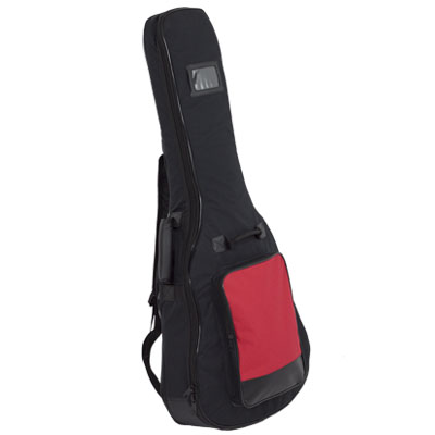 [0581-005] Funda Guitarra Clasica 25mm Ref. 76 Mochila Con Logo (005 - Rojo)