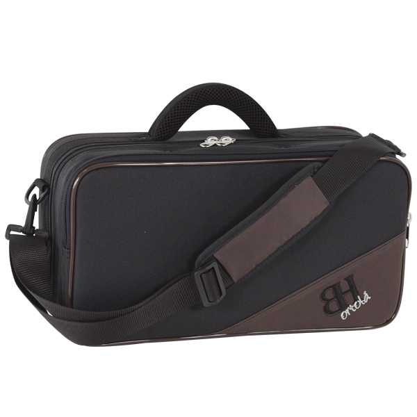 Estuche Clarinete Aleman Hb182 Mochila Ortola Negro y Marron