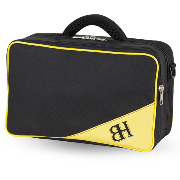 Estuche Clarinete Sib Ref. Hb181 Mochila Ortola 205 - Negro v.amarillo