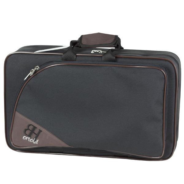 Estuche 2 Clarinetes Sib+Sib Hb185 Mochila Ortola Negro y Marron