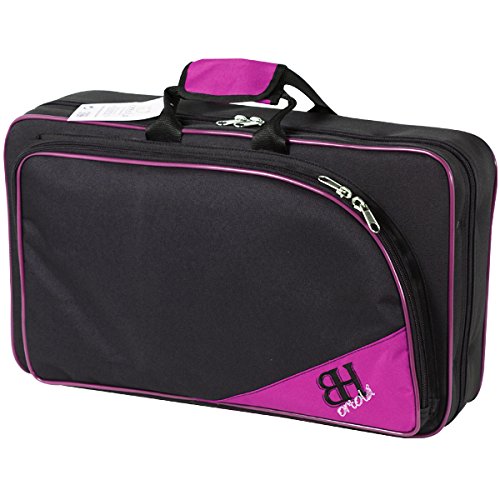 Estuche 2 Clarinetes Sib+Sib Hb185 Mochila Ortola Negro y Fucsia