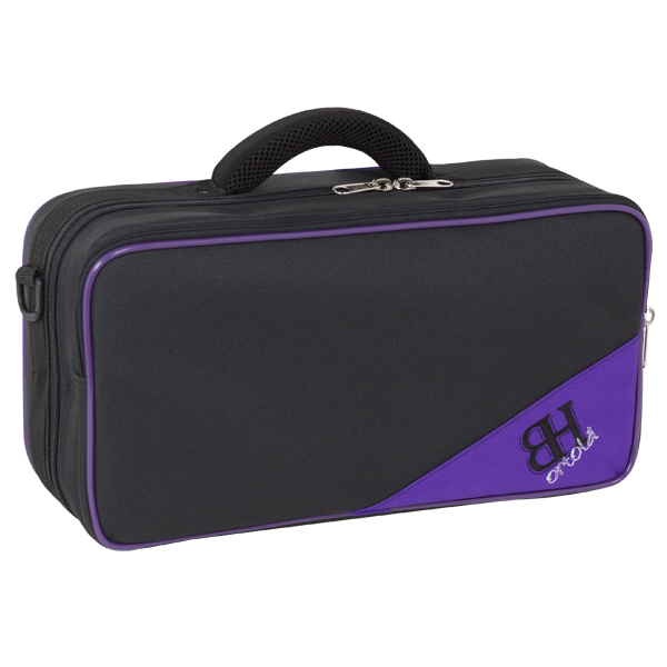 Estuche Clarinete Mib Requinto Hb183 Cb Ortola Negro y Morado