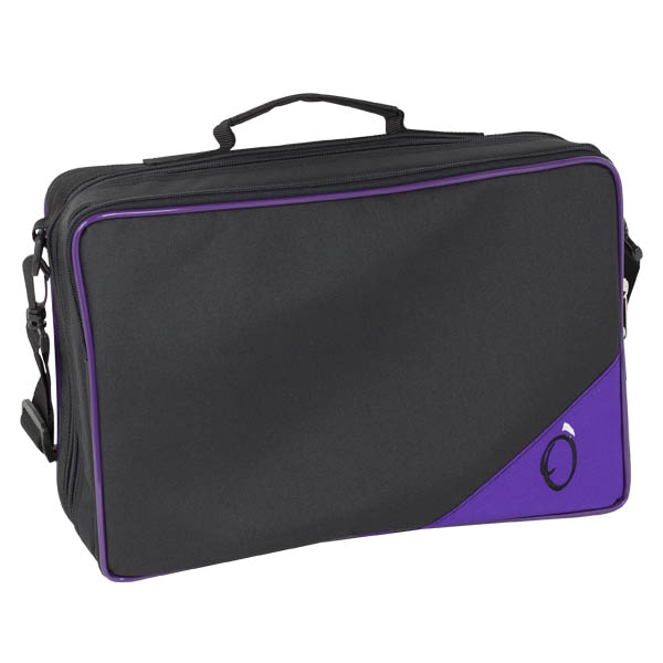 Funda para Estuche Clarinete 99 Mochila Ortola Negro y Morado