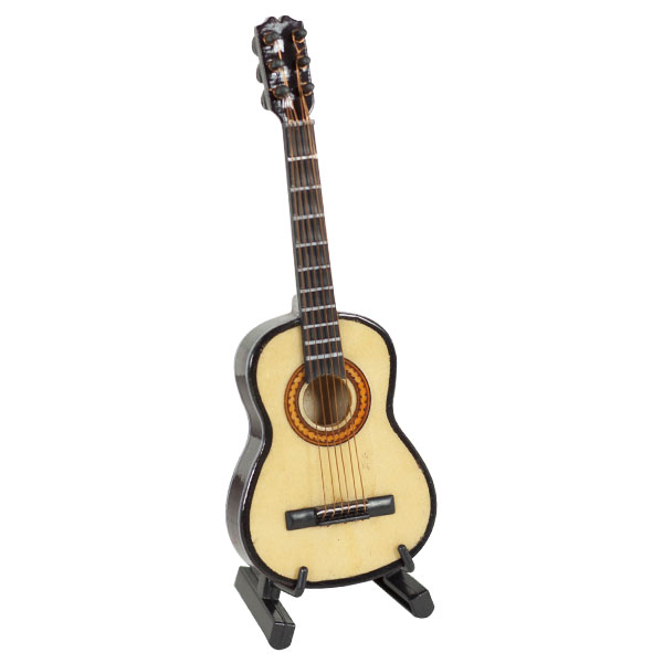 (HFS) Mini Guitarra Clasica 12 Cms Dd008