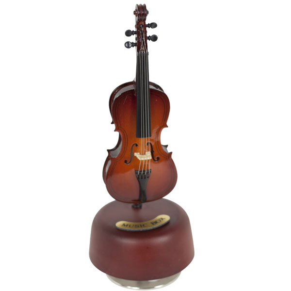 (HFS) Caja De Musica Mini Violonchelo 20 Cms Dd014