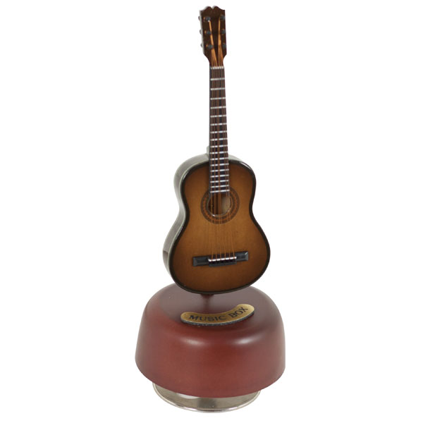 Music box mini classic guitar 20 cms dd016