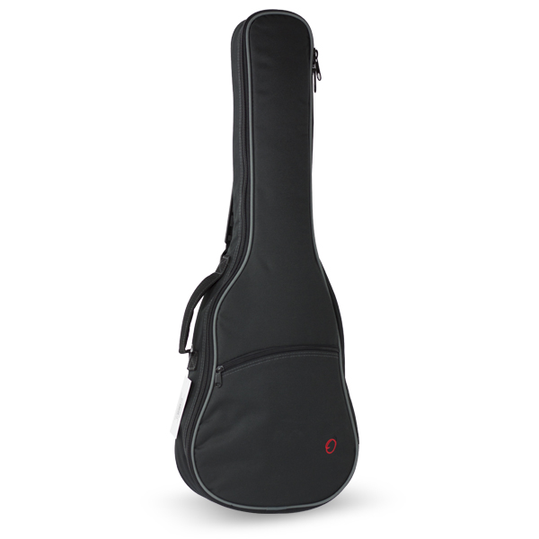 Funda Ukelele Baritono Ref. 33 Mochila Con Logo Ortola 208 - Negro v.gris