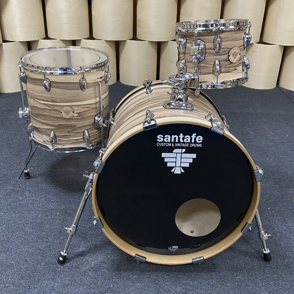 Set Abd Cover Studio Bd20-Tt10-Ft14 Santafe Drums 177 - Gc0157 cover zebrano nogal oscuro