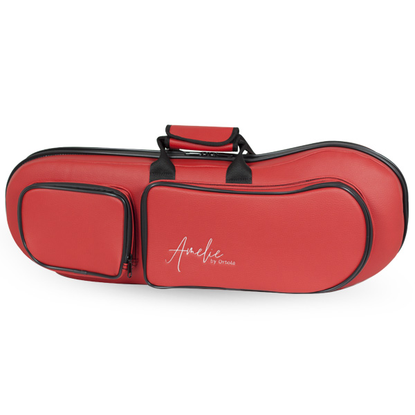 Estuche Trompeta Amelie 106Brg Forma Ortola Rojo