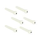 Set 6 Pivotes PVC Guitarra Acústica Ref. A021Ivy/6pvc