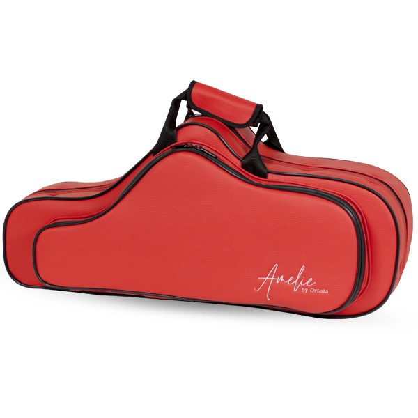 Estuche Saxo Alto Amelie 113Brg Forma Ortola Rojo