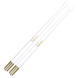 [2605] Sticks Marching Drum White Pair Ref. 02021