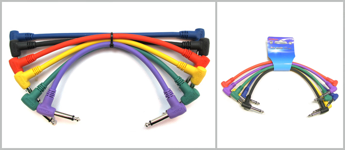 [4911] Juego 6 Cables I6-243-0.18M Jack Ang - Jack Ang 24