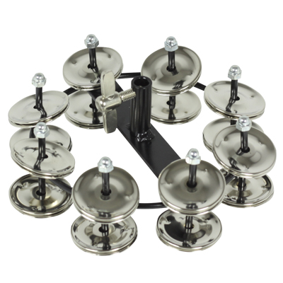 [6174] Hi-hat  tambourine double santafe ref. sj1850