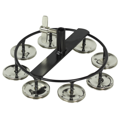 [6175] Hi hat tambourine single santafe ref. sj1860