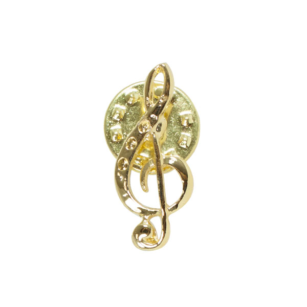 [7783] Treble clef pin ftp016