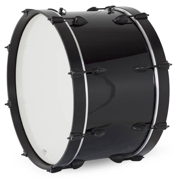 [8710] (HFS) Bombo Banda 50X28Cm Standard Ref. 04050-BL (BLACK EDITION)