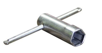 [8745] Tubular Tension Key 3/8 For Tension Rod Timbra Ref. Ti10720