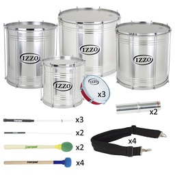 [8966] Pack Batucada Iniciación 9 Instrumentos Izzo