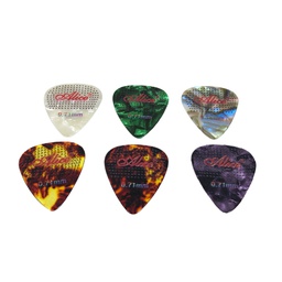 [9092] Blister 6 Picks 0.46mm Awr06046 Non-slip