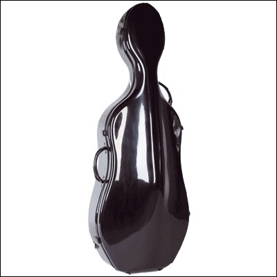 [1103] Estuche Violonchelo 4/4 Fiber+Pvc Hac-502 Mochila y Ruedas